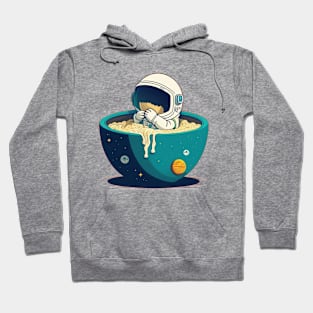 Astronaut in noodles bowl Hoodie